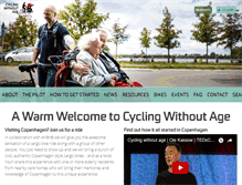 Tablet Screenshot of cyclingwithoutage.org