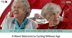 Desktop Screenshot of cyclingwithoutage.com